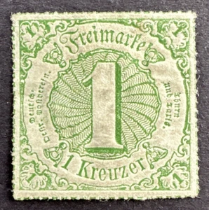 German States Thurn & Taxis Southern District 1866 Sc# 60 MH OG Stamp - Picture 1 of 2