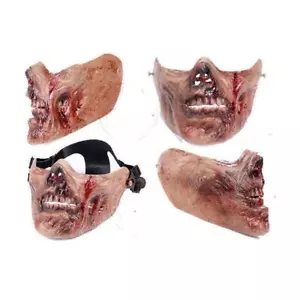 Tactical Protect Mask Army Half-face Corpse Dead Zombie Skull Airsoft Paintball - Picture 1 of 1