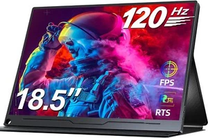 Przenośny monitor UPERFECT 18,5" FHD 1920x1080 IPS HDR USB-C FreeSync 120Hz - Zdjęcie 1 z 8