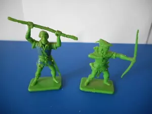 Vintage. Kellogg's Figures. Robin Hood and Little John. (B1M) - Picture 1 of 4