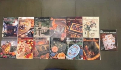 The Decorative Painter Magazine Lot Tole Qty =13 1996-1999 - Image 1 of 4