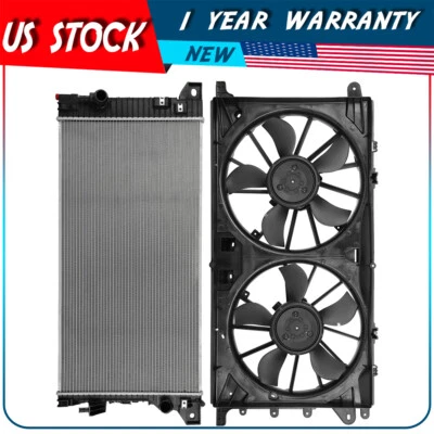 Electric Cooling Fan and Radiator Assembly For 2018-2019 Lincoln Navigator Foto 1 de 4