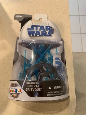 Star Wars The Clone Wars HOLOGRÁFICO GENERAL GRAVE - Exclusivo de Toys R Us Foto 1 de 2