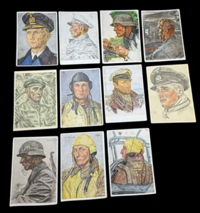 German U-Boat Original Postcard Lot WWII VDA Unsere U-Boot-Waffe Willrich - Picture 1 of 15