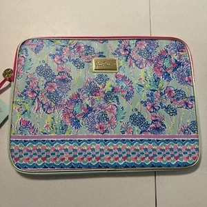 Lilly Pulitzer Laptop Sleeve Beach you to it - NWT - Picture 1 of 10