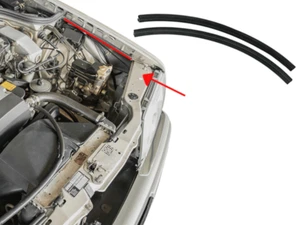 2x Abdichtung Gummi Dichtung Kante Kotflügel innen für Mercedes W124 & W201 - Bild 1 von 4