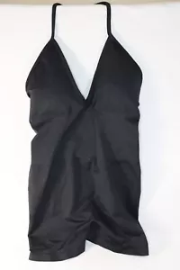 Costume da bagno nero Active Shapewear cintura pantaloncini reggicalze compressione taglia L - Foto 1 di 11