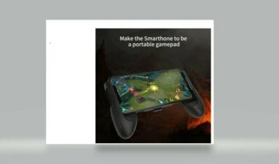 Portable Gamepad For PUBG Mobile Gaming Controller Extended Handle Holder Pad - Image 1 of 4