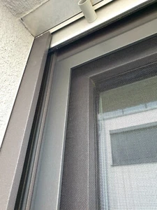 Fliegengitter Insektenschutz Spannrahmen Slim nur 5,8 mm - fertig zusammengebaut - Bild 1 von 5