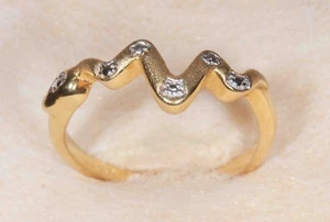 Bague en Or Jaune 750 / 18 Ct - Bild 1 von 1