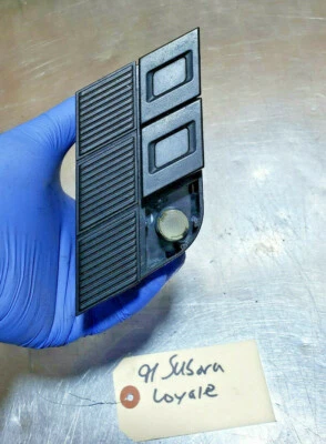 92-94 SUBARU LOYALE GL DL DASH SWITCH INTERIOR TRIM PANEL SWITCH ASSEMBLY OEM US - Изображение 1 из 4