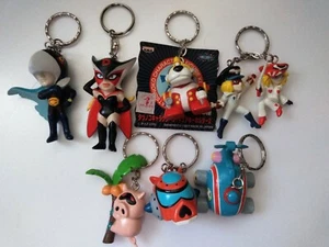 Tatsunoko Pro Yatter Man Time Bokan Llavero 1997 Lote Figura De Colección Japón - Imagen 1 de 10