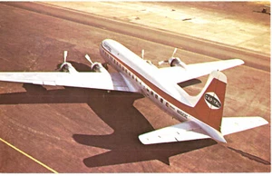 Airline Postcard Capital Airlines Douglas DC-6B - Picture 1 of 2
