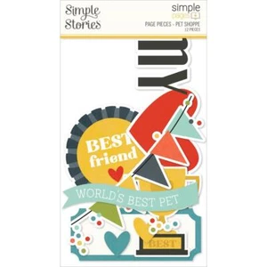 Simple Stories Simple Pages Page Piceces - Pet Shoppe PET19215 - Picture 1 of 4