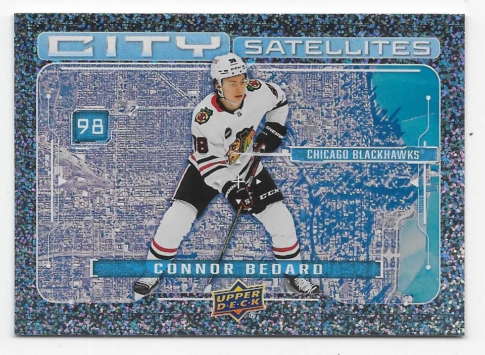 24/25 UPPER DECK SERIES 1 CITY SATELLITES SPECKLE (#CS1-CS20) U-Pick From List - Image 1 of 1
