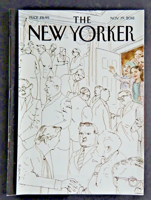 New Yorker Magazine Nov 19 2018 AOC Havana Syndrome Andy Warhol Herman Hesse  - Image 1 of 4