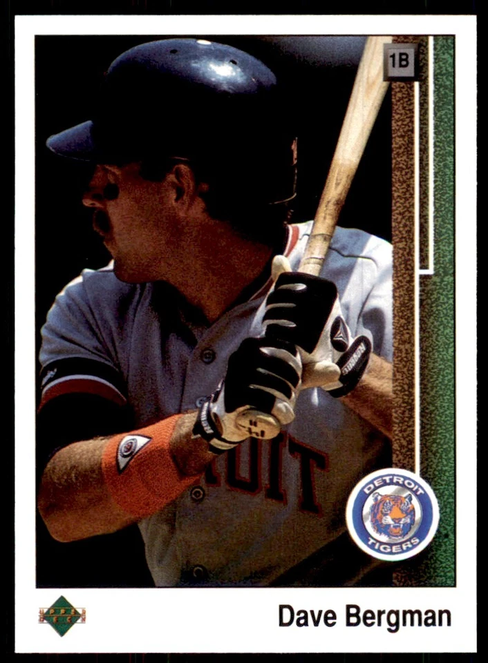 1989 Upper Deck Dave Bergman Baseball Cards #266 - Image 1 of 2
