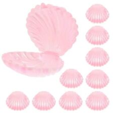 10pcs Plastic Wedding Favor Box Shell MakeUp Jewelry Storage Boxes  Baby Shower