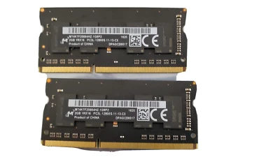 Micron 4GB (2x 2GB) 1RX16  PC3L-12800S-11-13-C3 Memory for Mac, Total 4GB Of RAM - Image 1 of 4