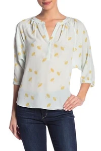 JOIE Yareli V-Neck Lightweight Blouse , Medium - Picture 1 of 8