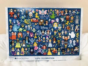 1000 piece jigsaw puzzle 100th anniv Disney CUTE CELEBRATION EPOCH via FedEx - Picture 1 of 2