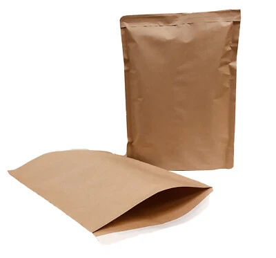 PURELY PACKAGING Brown Kraft Paper Mailing Bags Strong Eco-Friendly Peel & Seal 100% Recyclable
