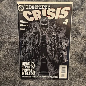 Identity Crisis #1 DC Comics 2004 - 2nd Printing Variant Cover - Picture 1 of 5