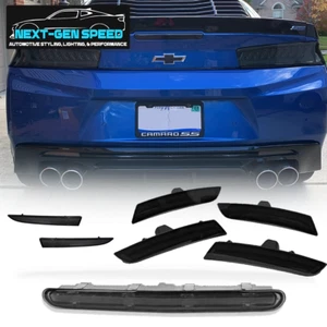 2016-2024 Camaro Smoked LED Front + Side + Rear Smoked Lighting Kit - Picture 1 of 8