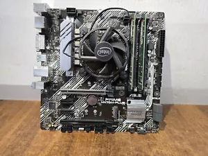Asus Prime H470M-Plus Motherboard, Intel Core i7-10700F, 16GB DDR4-2666 RAM - Picture 1 of 11