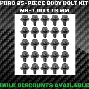 1983+ Ford Club Wagon Econoline Van E150 E250 E350 Body Bolts M6-1.00 X 16 OEM - Picture 1 of 2