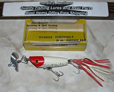 Arbogast 1/4 oz Sputterbug 1830R Surface Bass Fishing Lure A Tuff Combo *O25-2 - Image 1 of 4