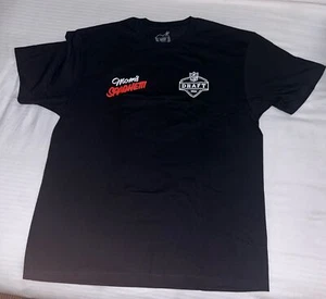 Eminem Mom's Spaghetti 2024 NFL Draft Detroit Mens Black XL Large T-Shirt RARE - Picture 1 of 5