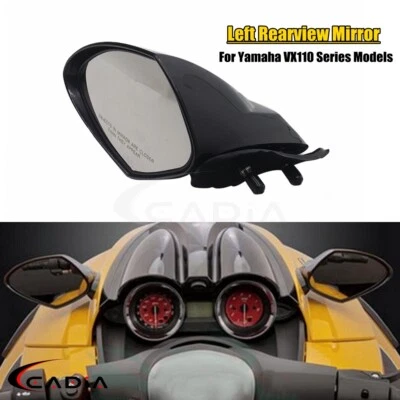 1PC Left Rearview Mirror For Yamaha WaveRunner Deluxe Sport Cruiser VX1100A/B/C - Image 1 of 4