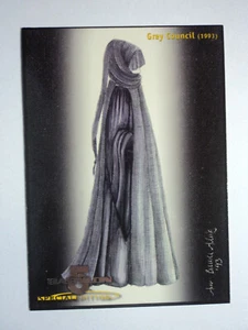 1997 BABYLON 5 SPECIAL EDITION - B5 COSTUME CARD - C2 - GRAY COUNCIL (1993) - Picture 1 of 4
