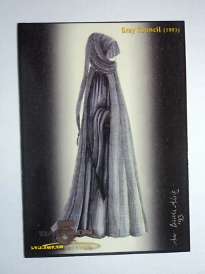 1997 BABYLON 5 SPECIAL EDITION - B5 COSTUME CARD - C2 - GRAY COUNCIL (1993) - Image 1 of 4