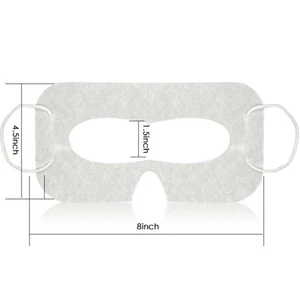 Hygienic 100 Count Disposable Sweat Pads for Meta Quest3S Soft Non Woven Fabric - Picture 1 of 6