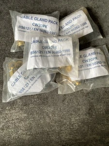 Brass Cable Gland Pack (SWA) CV20PK (5 X Packs) - Picture 1 of 3