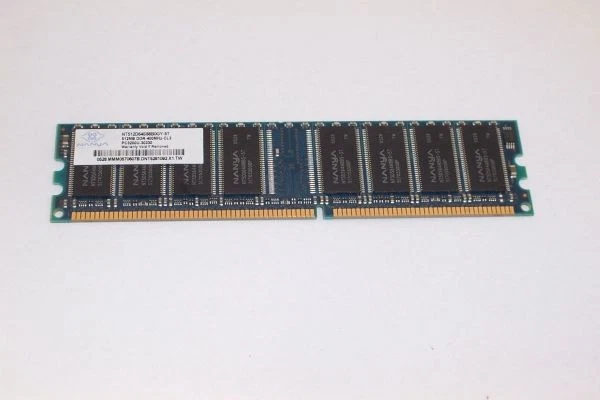 Memory 512mb ddr-400mhz-cl3 pc3200u-30330 nt512d64s8hc0g-5t - Image 1 of 1
