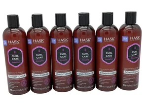 6 Hask Curl Care Entwirrender Conditioner 12 fl. Oz. Kokosnuss Arganöl Vitamin E Neu - Bild 1 von 7