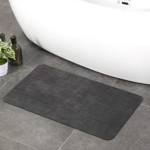 Bath Mat Rug, Super Absorbent Quick Dry Non-Slip Thin Bathroom Rugs, Easy Cle... - Picture 1 of 7