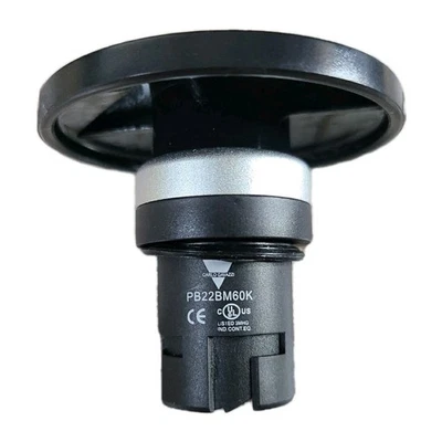 Carlo Gavazzi PB22BM60K Bisel PB Champiñón 60 Negro Muelle - Nueva Caja Abierta Foto 1 de 2