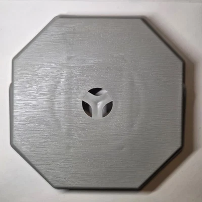 Bloque de montaje en superficie gris Builders Edge 6-3/4"x6-3/4 (4 disponibles) Foto 1 de 2