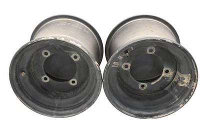 19 Kawasaki Mule 4010 4x4 Front Or Rear Wheels Rims 4/137 10X8.5 Pair GAF620MKF - Image 1 of 4