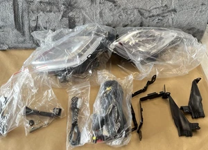 Fog Lights Lamps w/ Brackets Harness Switch Fit For 2011-2013 Hyundai Elantra 2x - Picture 1 of 11