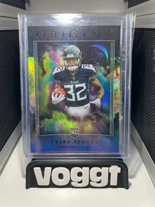 Panini Origins/ Football /NFL/2023/ Tyjae Spears/Holo Blue/ 92/99 /RC - Imagen 1 de 1