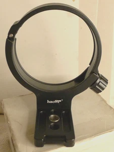 Haoge Tripod Lens Collar Mount Ring Black Metal LMR-TL140 - Works Great - Picture 1 of 7