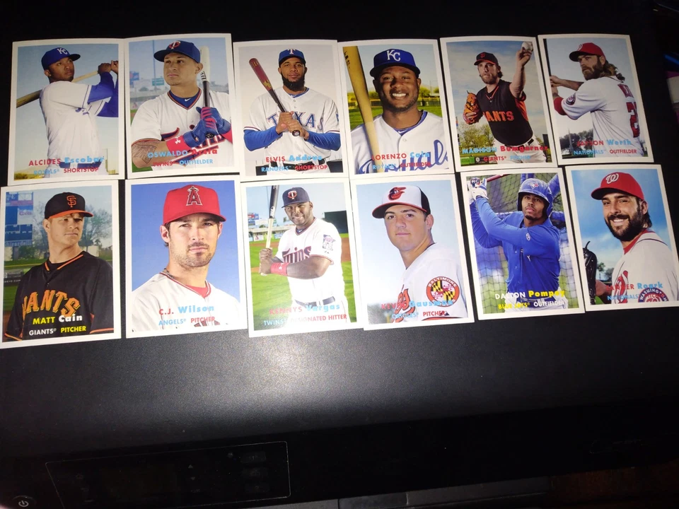 2015 Topps Archives 1957 Design Baseball Cards - Image 1 of 1