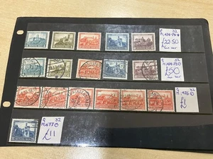 Imperio Alemán 1932 Mi 474-478 2 juegos como nuevo mh y usado a1096 - Imagen 1 de 5