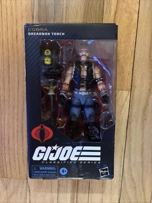 Hasbro G.I. Joe 6" Clasificado - Antorcha Cobra Dreadnok #123 ¡NUEVA MUY RARA!!! Foto 1 de 4