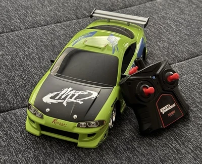 JADA TOYS Fast & Furious Brian's Mitsubishi Eclipse R/C 1:16 Scale Toy Car USB - Image 1 of 4